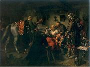 Louis Leopold  Boilly The Death of Czarniecki oil painting